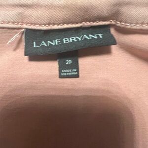 Lane Bryant Soft Pink Blouse